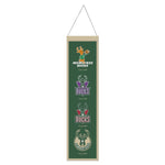 Wholesale-Milwaukee Bucks Wool Banner 8" x 32"