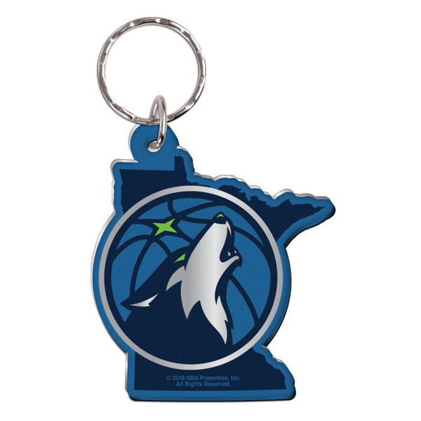 Wholesale-Minnesota Timberwolves Keychain Freeform
