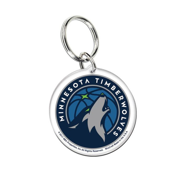 Wholesale-Minnesota Timberwolves Premium Acrylic Key Ring