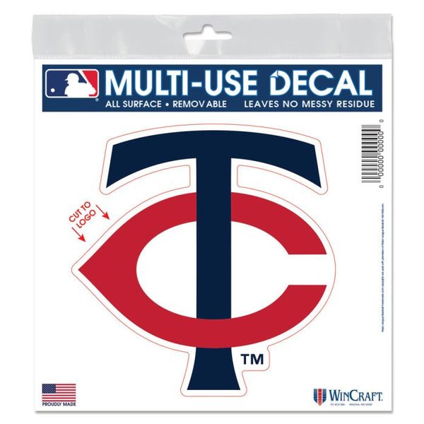 Wholesale-Minnesota Twins All Surface Decal 6" x 6"
