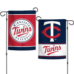 Wholesale-Minnesota Twins Garden Flags 2 sided 12.5" x 18"