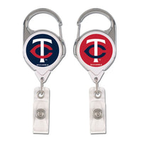 Wholesale-Minnesota Twins Retrct 2S Prem Badge Holders