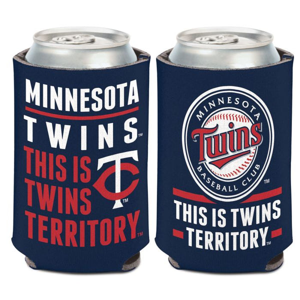Wholesale-Minnesota Twins SLOGAN Can Cooler 12 oz.