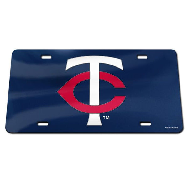 Wholesale-Minnesota Twins Specialty Acrylic License Plate