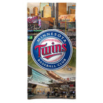 Wholesale-Minnesota Twins Spectra Beach Towel 30" x 60"