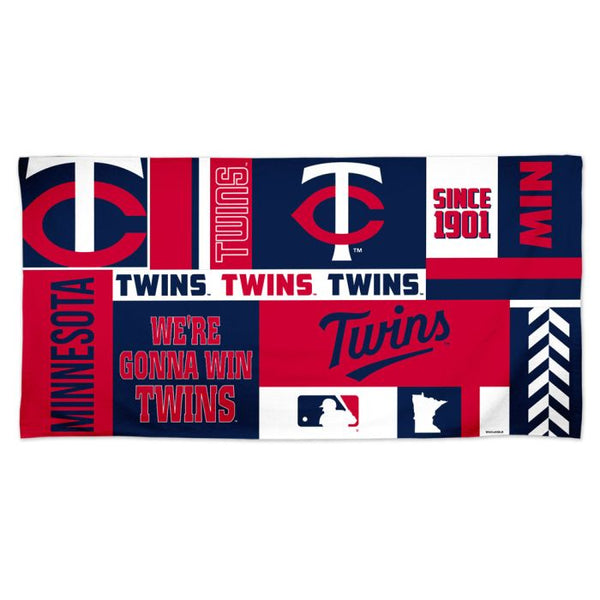 Wholesale-Minnesota Twins Spectra Beach Towel 30" x 60"