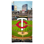 Wholesale-Minnesota Twins Spectra Beach Towel 30" x 60"