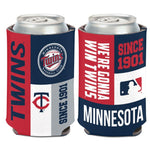 Wholesale-Minnesota Twins color block Can Cooler 12 oz.