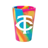 Wholesale-Minnesota Twins hippie 1.5oz Silicone Shot Glass