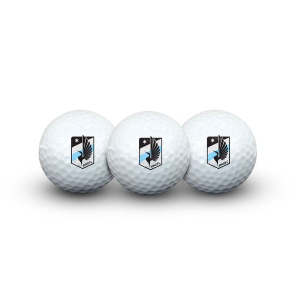 Wholesale-Minnesota United FC 3 Golf Balls In Clamshell