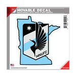 Wholesale-Minnesota United FC All Surface Decal 6" x 6"