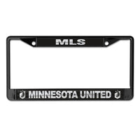 Wholesale-Minnesota United FC BLACKOUT Lic Plt Frame S/L Printed