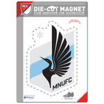 Wholesale-Minnesota United FC Die Cut Logo Magnet 6.25" x 9"