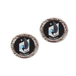 Wholesale-Minnesota United FC Earrings Jewelry Carded Round