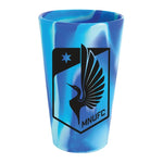 Wholesale-Minnesota United FC Fashion 16 oz Silicone Pint Glass