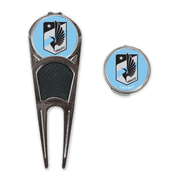 Wholesale-Minnesota United FC Golf Mark/Tool/H Clip Combo*