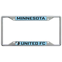 Wholesale-Minnesota United FC Lic Plt Frame S/S Printed