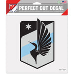 Wholesale-Minnesota United FC Perfect Cut Color Decal 8" x 8"