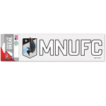 Wholesale-Minnesota United FC Perfect Cut Decals 3" x 10"