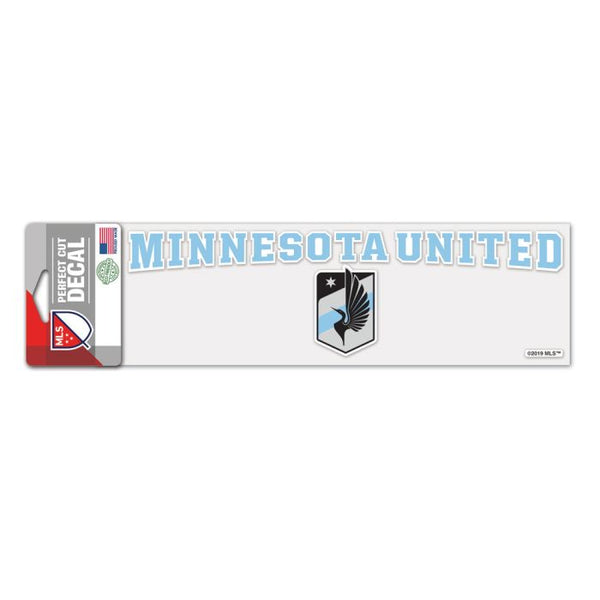 Wholesale-Minnesota United FC Perfect Cut Decals 3" x 10"