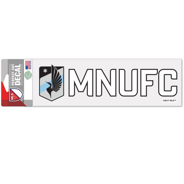 Wholesale-Minnesota United FC Perfect Cut Decals 3" x 10"