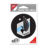 Wholesale-Minnesota United FC Round Vinyl Decal 3" x 3"