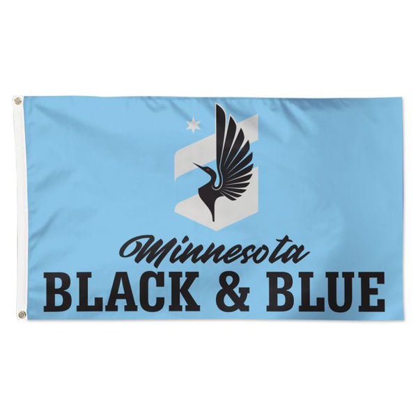 Wholesale-Minnesota United FC SLOGAN Flag - Deluxe 3' X 5'