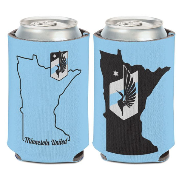 Wholesale-Minnesota United FC STATE SHAPE Can Cooler 12 oz.