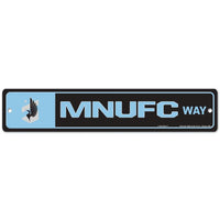 Wholesale-Minnesota United FC Street / Zone Sign 3.75" x 19"