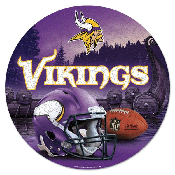 Wholesale-Minnesota Vikings 500 pc Puzzle in Box