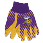 Wholesale-Minnesota Vikings Adult Two Tone Gloves