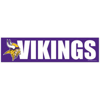 Wholesale-Minnesota Vikings Bumper Strip 3" x 12"
