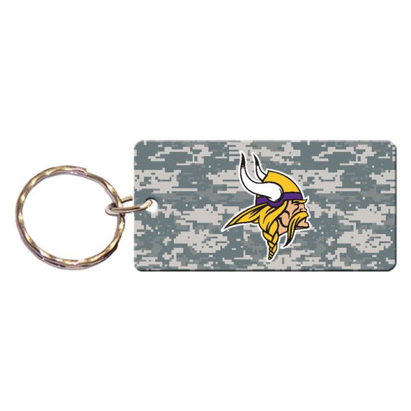 Wholesale-Minnesota Vikings CAMO Keychain Rectangle