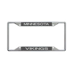 Wholesale-Minnesota Vikings CARBON Lic Plt Frame S/S Printed