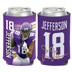 Wholesale-Minnesota Vikings Can Cooler 12 oz. Justin Jefferson