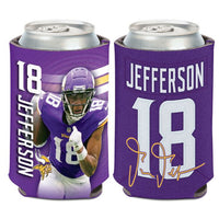 Wholesale-Minnesota Vikings Can Cooler 12 oz. Justin Jefferson