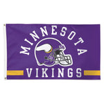 Wholesale-Minnesota Vikings Classic 2 Flag - Deluxe 3' X 5'