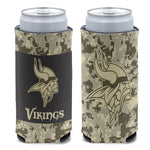 Wholesale-Minnesota Vikings DIGI CAMO 12 oz Slim Can Cooler