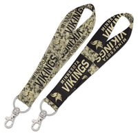 Wholesale-Minnesota Vikings DIGI CAMO Lanyard Key Strap 1"