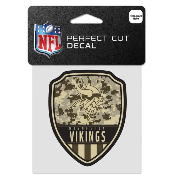 Wholesale-Minnesota Vikings DIGI CAMO Perfect Cut Color Decal 4" x 4"