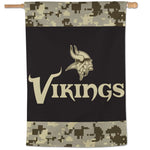 Wholesale-Minnesota Vikings DIGI CAMO Vertical Flag 28" x 40"