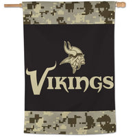 Wholesale-Minnesota Vikings DIGI CAMO Vertical Flag 28" x 40"