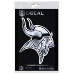 Wholesale-Minnesota Vikings Decal Metallic 3" x 5"