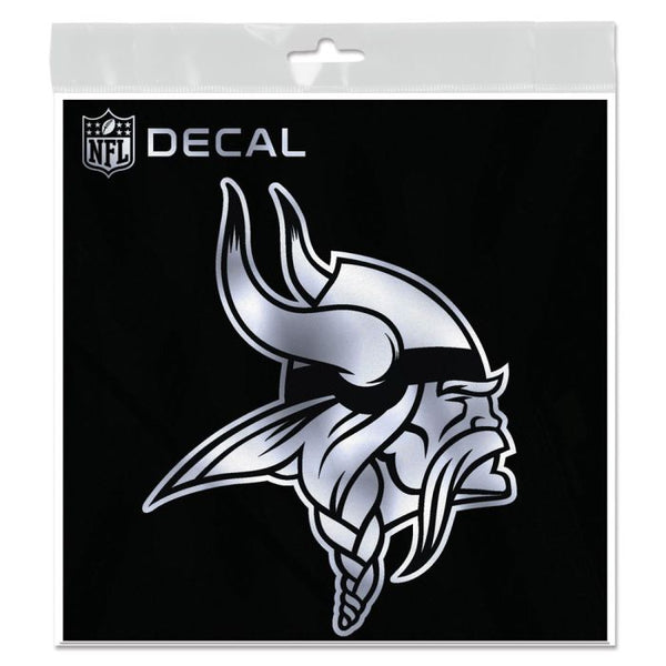 Wholesale-Minnesota Vikings Decal Metallic 6" x 6"