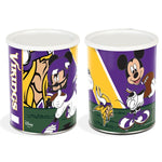 Wholesale-Minnesota Vikings / Disney Mickey Mouse Gift Tin 1 Gallon