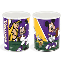 Wholesale-Minnesota Vikings / Disney Mickey Mouse Gift Tin 1 Gallon