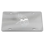 Wholesale-Minnesota Vikings FROSTED Specialty Acrylic License Plate