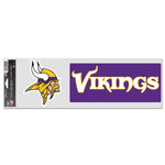 Wholesale-Minnesota Vikings Fan Decals 3.75" x 12"