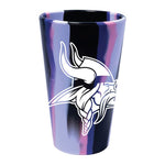 Wholesale-Minnesota Vikings Fashion 16 oz Silicone Pint Glass