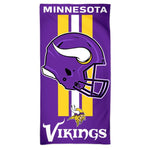 Wholesale-Minnesota Vikings Fiber Beach Towel 9lb 30" x 60"